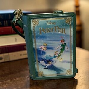 Loungefly: Disney - Peter Pan Book Series Convertible Backpack NWT